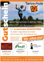 Klassiche Tänze (Standard&Latein) BEGINNER, Schnuppertag, 23. Okt. 2022, GH Pendl - Kalsdorf